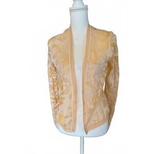 Missoni Lightweight orange and cream  Floral Pattern, size 46